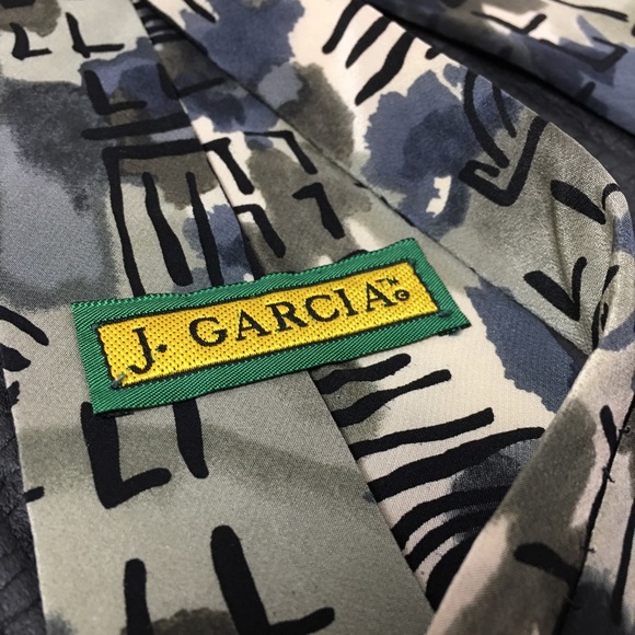 Jerry Garcia Other - Jerry Garcia Multicolor Pattern Mens Tie